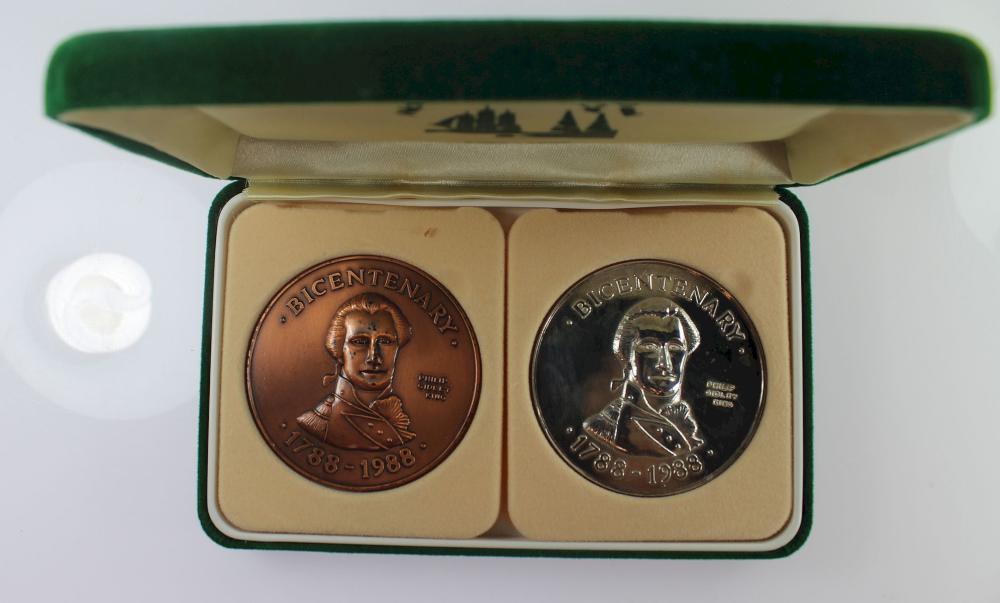 Australia 1988 Bronze & Sil... image