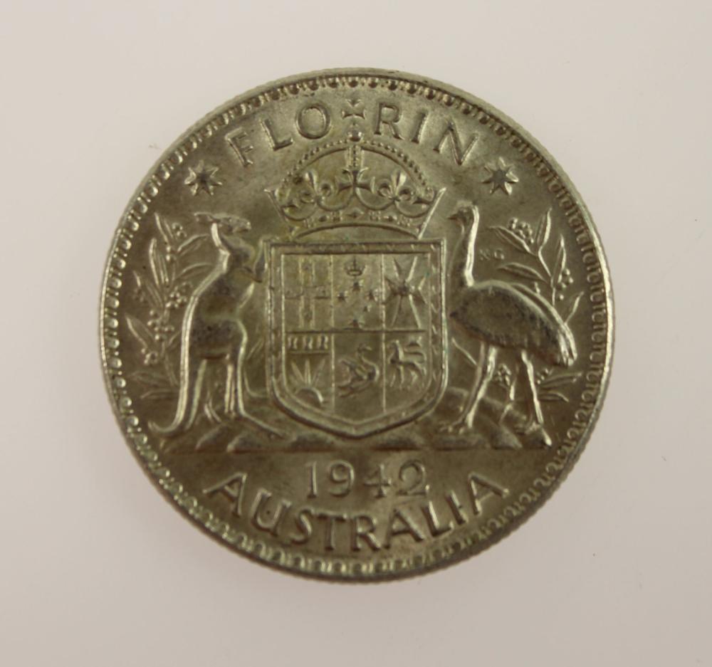 Australia 1942 (M) Florin, ... image