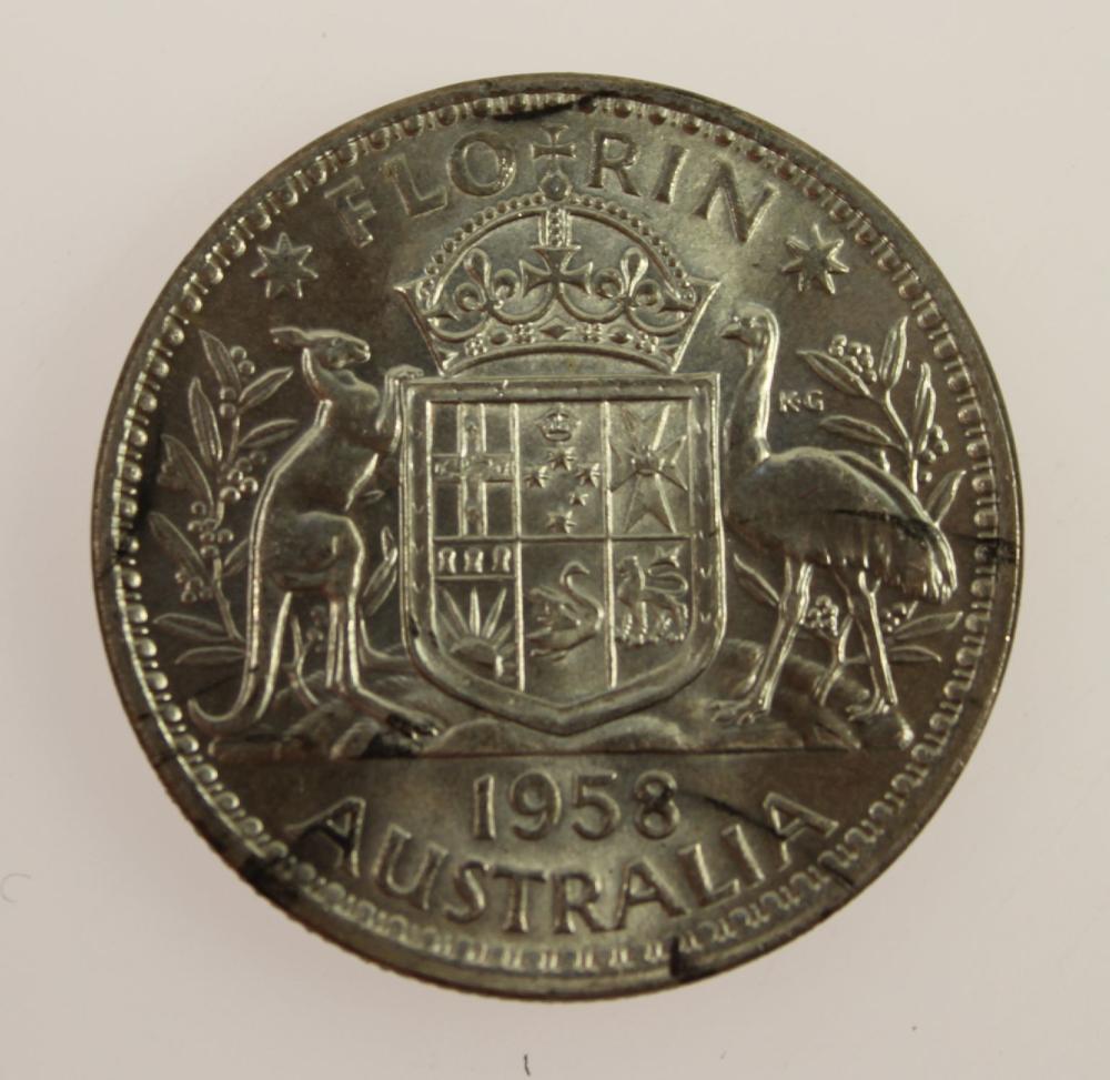 Australia 1958 Florin, Choi... image