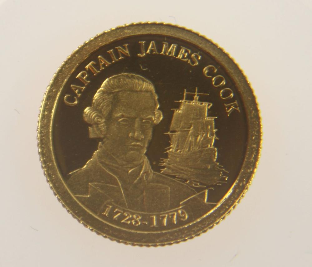 Cook Islands 2009 Proof Gol... image