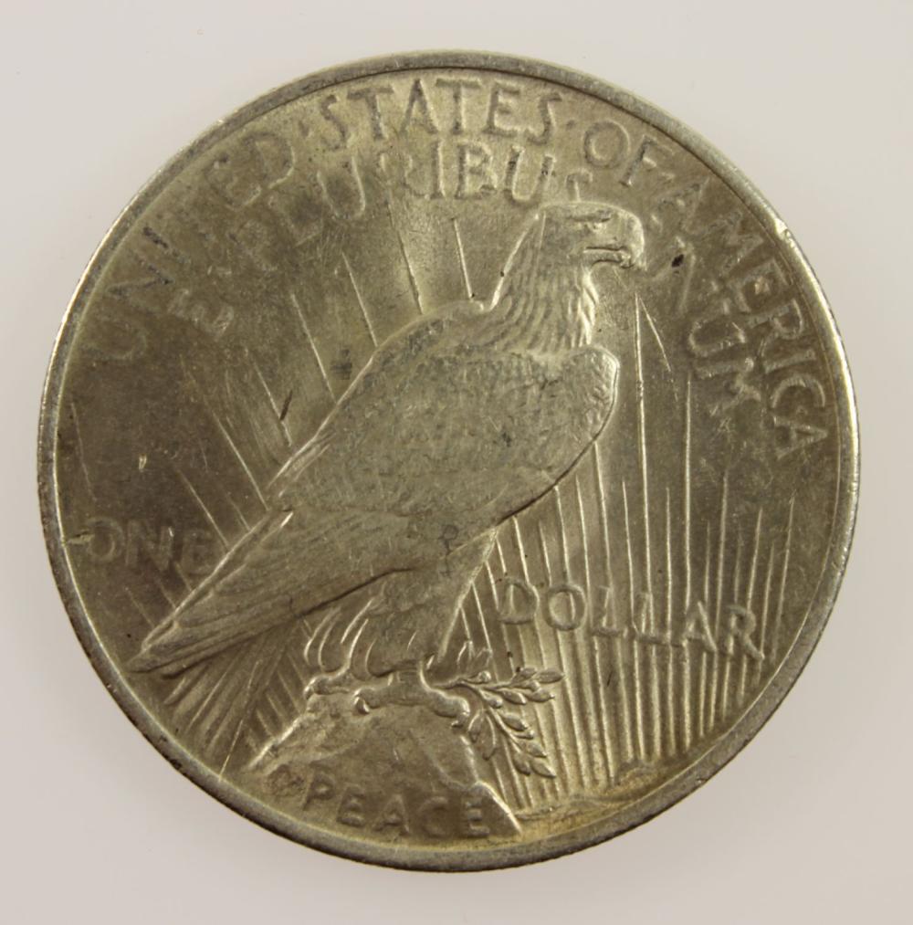 USA 1923 'Peace' Silver (90... image