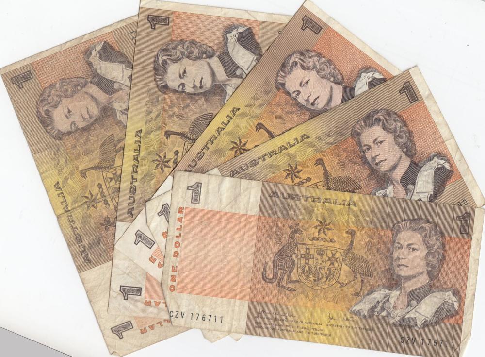 Australia Paper Decimal $1'... image