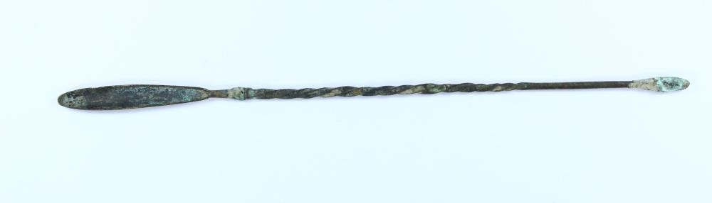 Roman Bronze Spatula with a... image