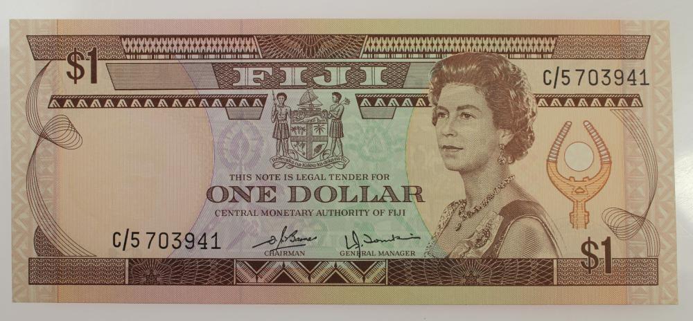 Fiji 'Barnes - Tomkins' $1 ... image