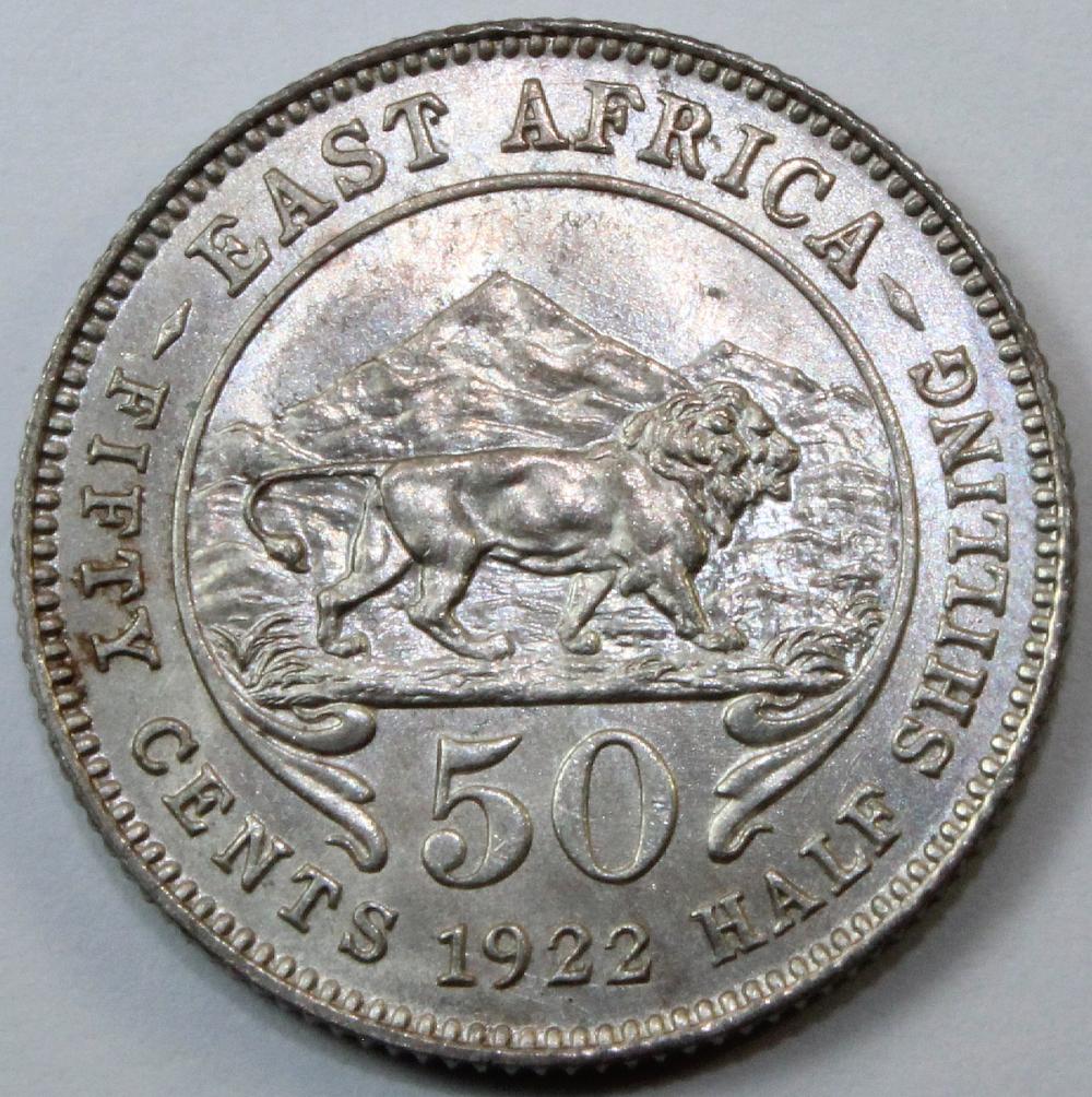 British East Africa 1922 (L... image