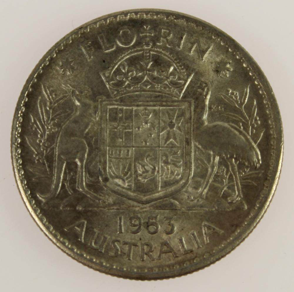 Australia 1953 Florin, Choi... image