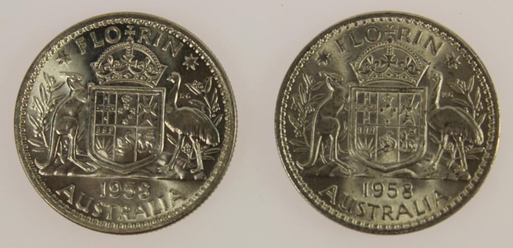 Australia 1958 Florins, Cho... image