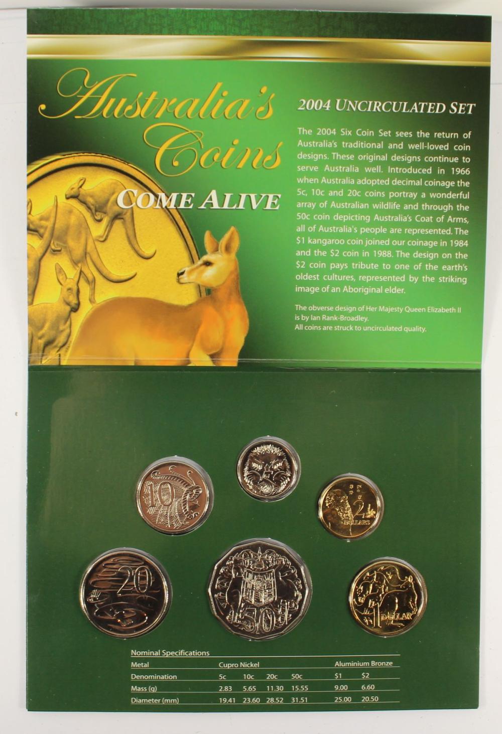 Australia 2004 Mint Set, Un... image