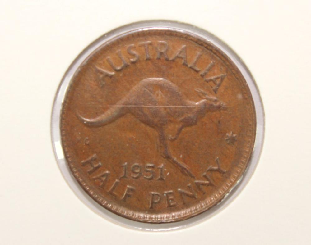 Australia 1951 (P) 'No Dot'... image