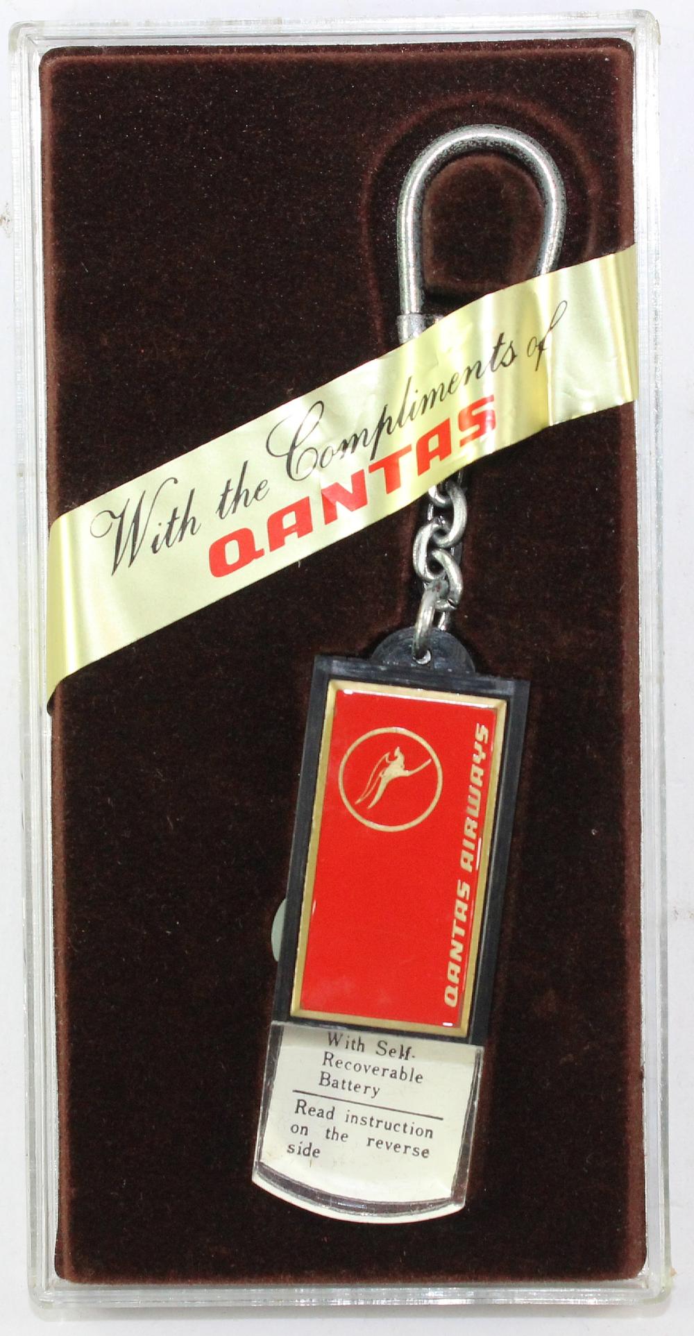 'QANTAS' Keyring Microlight image