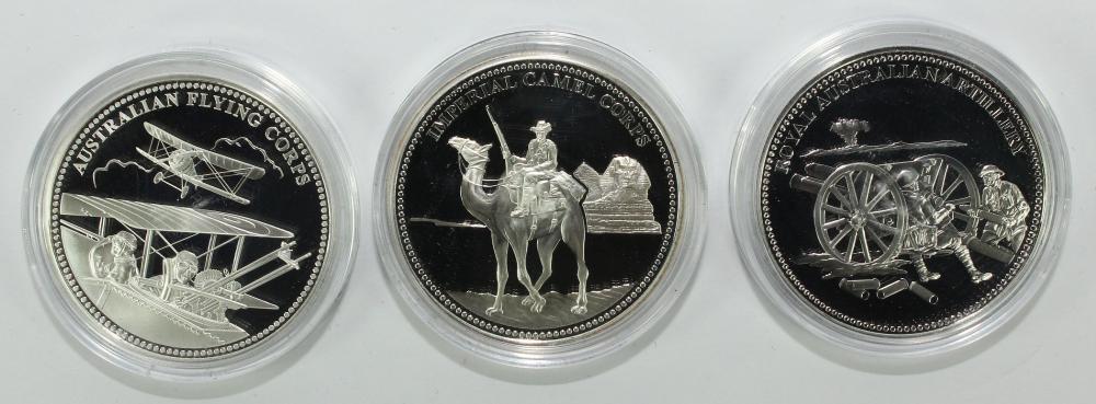 Australia Silverplate Medal... image