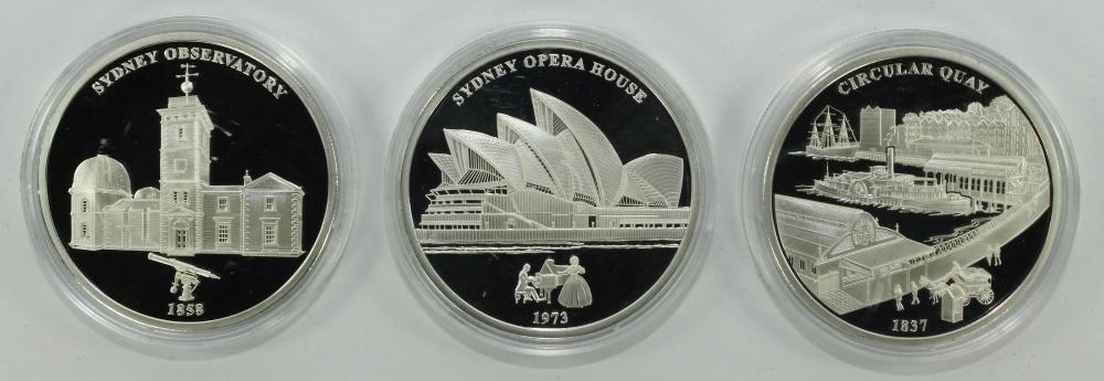 Australia Silverplate Medal... image