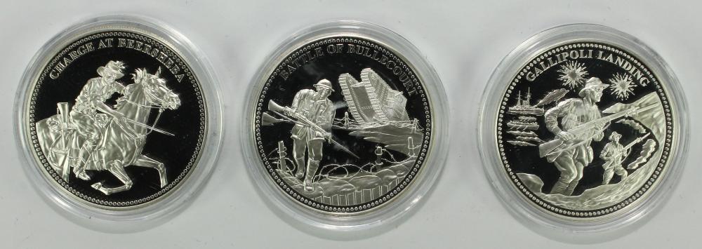 Australia Silverplate Medal... image