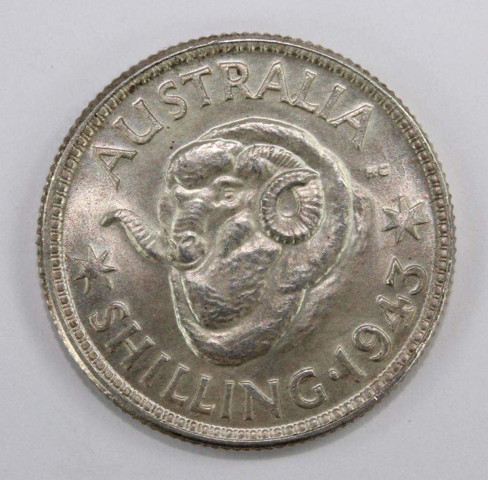 Australia 1943 (M) Shilling... image