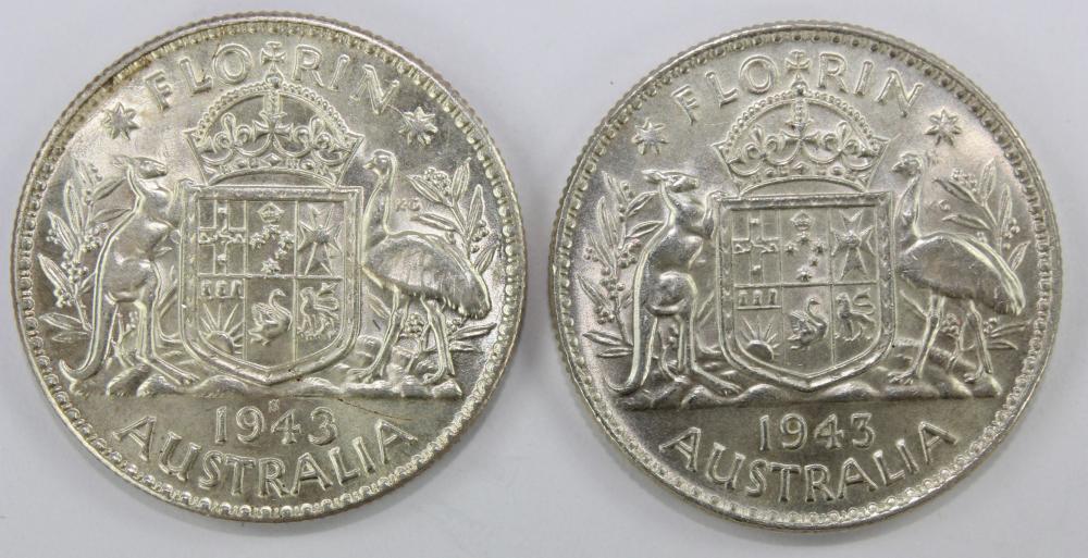 Australia 1943 (M) & 1943 S... image