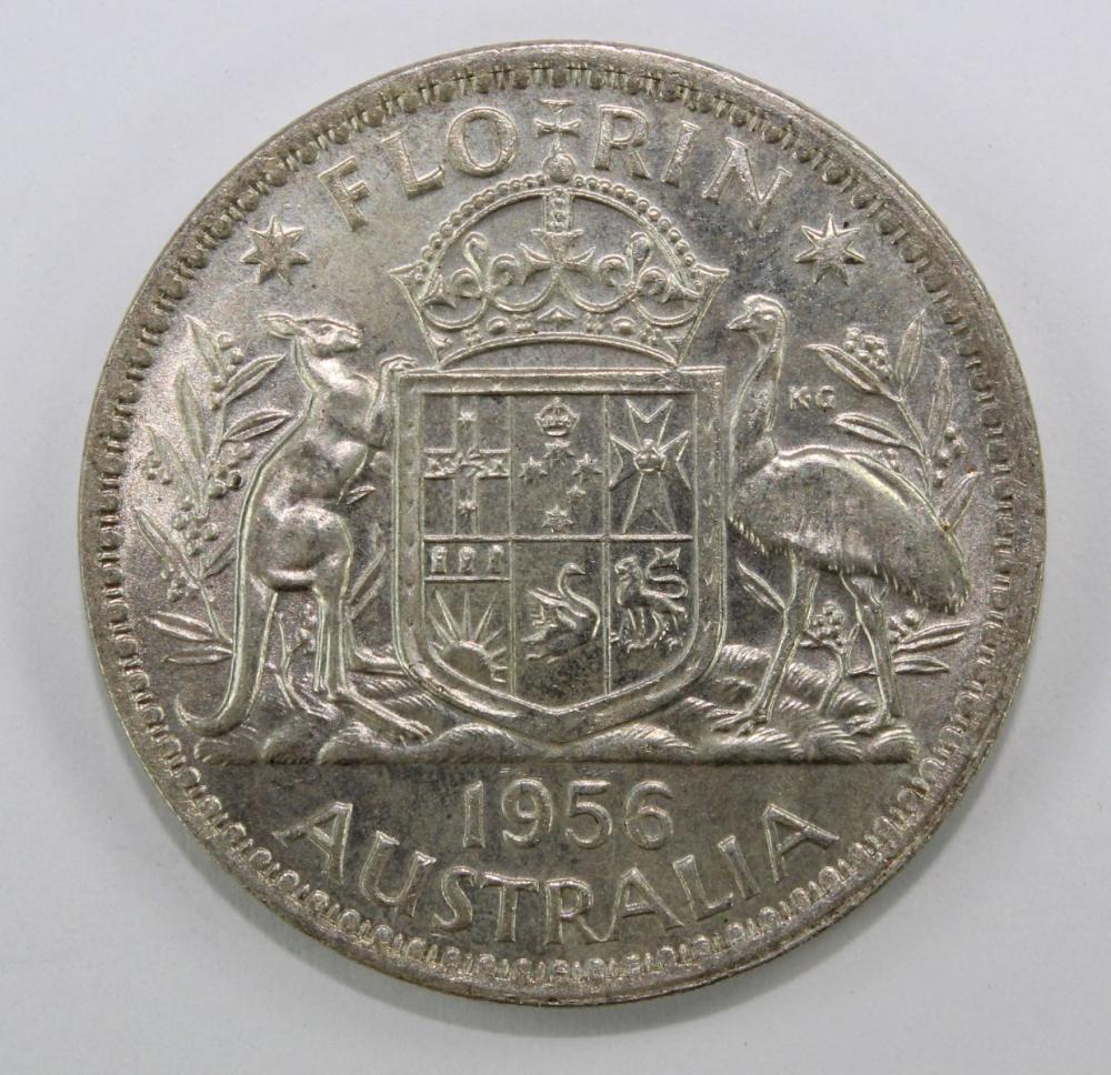 Australia 1956 Florin, Choi... image