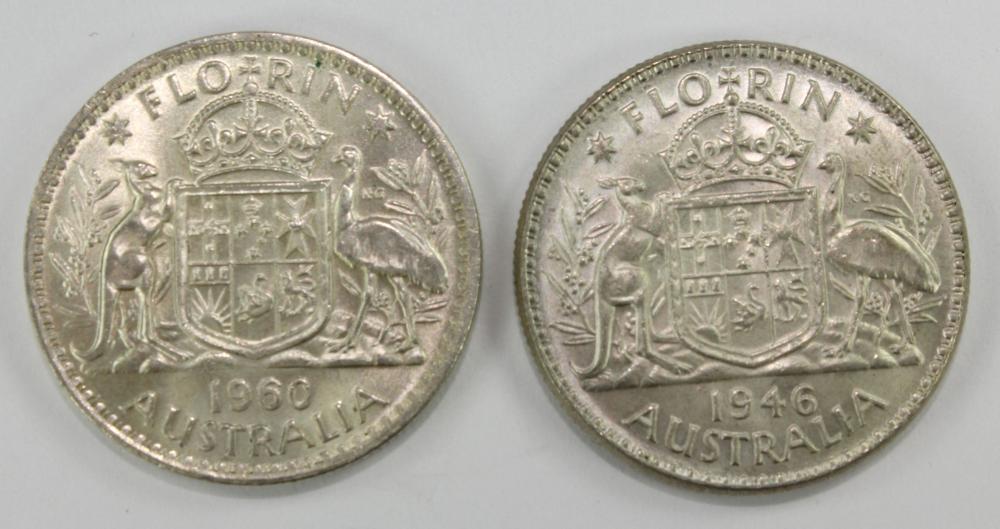 Australia 1946 & 1960 Flori... image