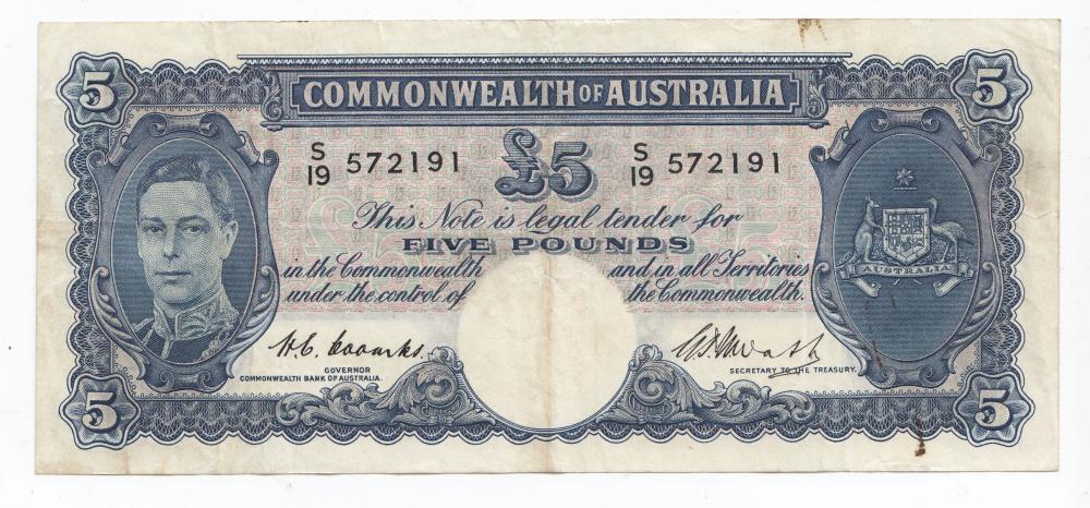 Australia 'Coombs - Watt' £... image