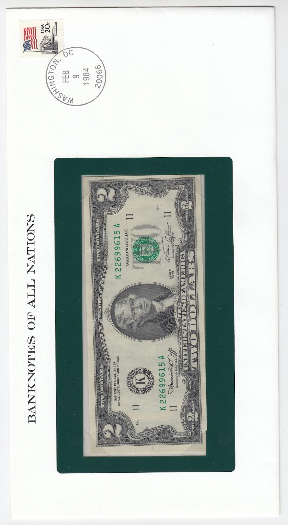 U.S.A. 1976 $2, Uncirculate... image