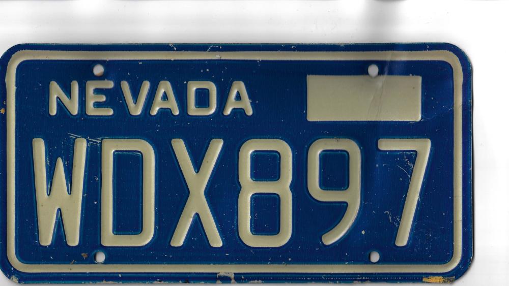 U.S.A. Nevada Car Number Pl... image