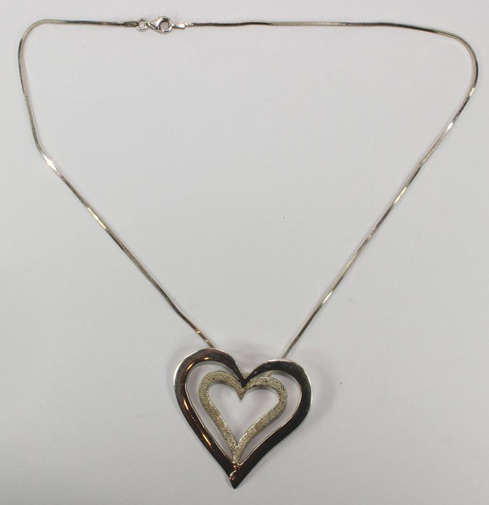 Sterling (925) Silver Heart... image