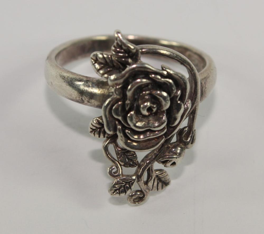 Rose Ring in Sterling (925)... image