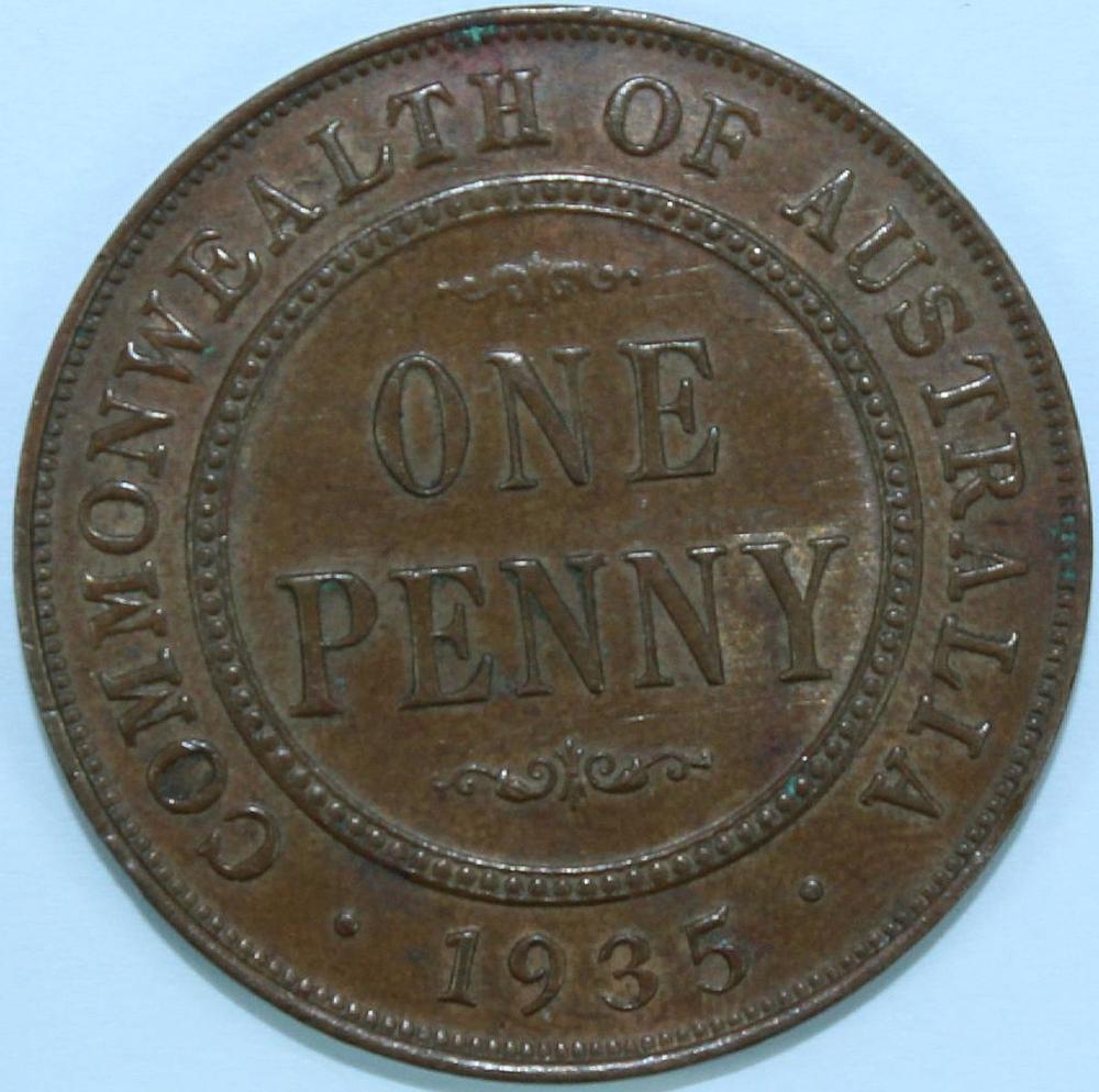 Australia 1935 Penny, Choic... image