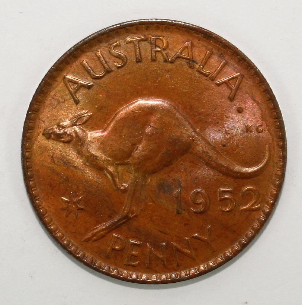 Australia 1952 (P) Penny, G... image