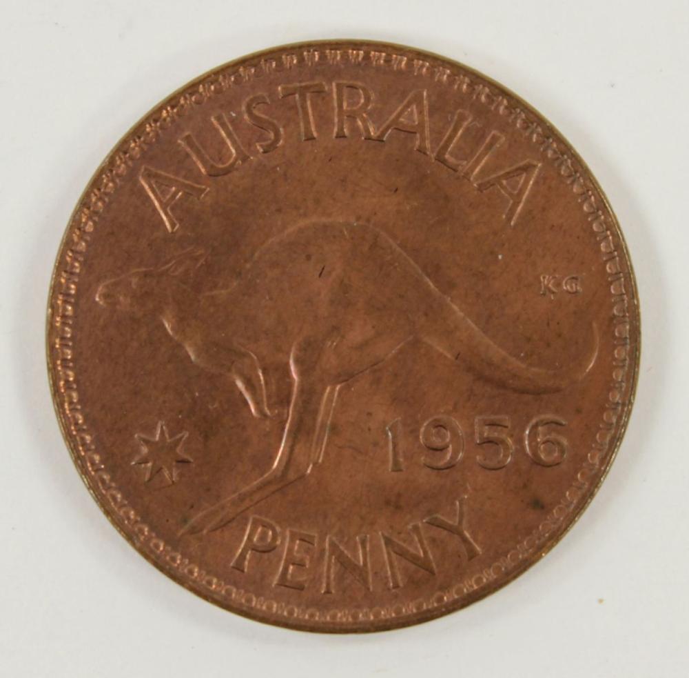 Australia 1956 (M) Penny, n... image