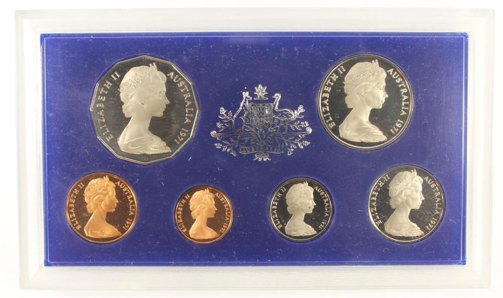 Australia 1971 Proof Set, F... image