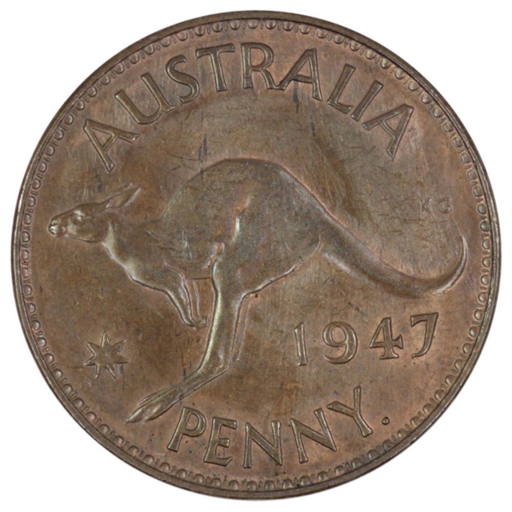 Australia 1947 Y. (P) Penny... image