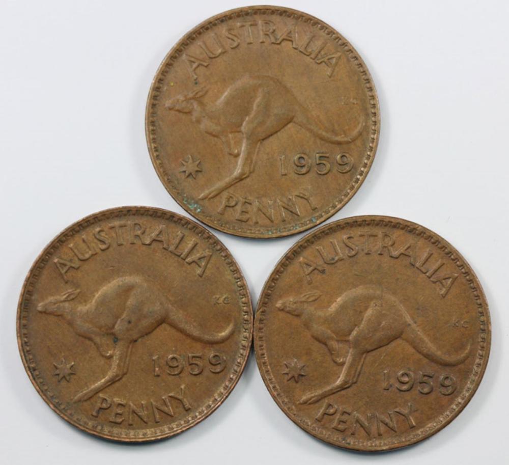 Australia 1959 (M) Penny, a... image