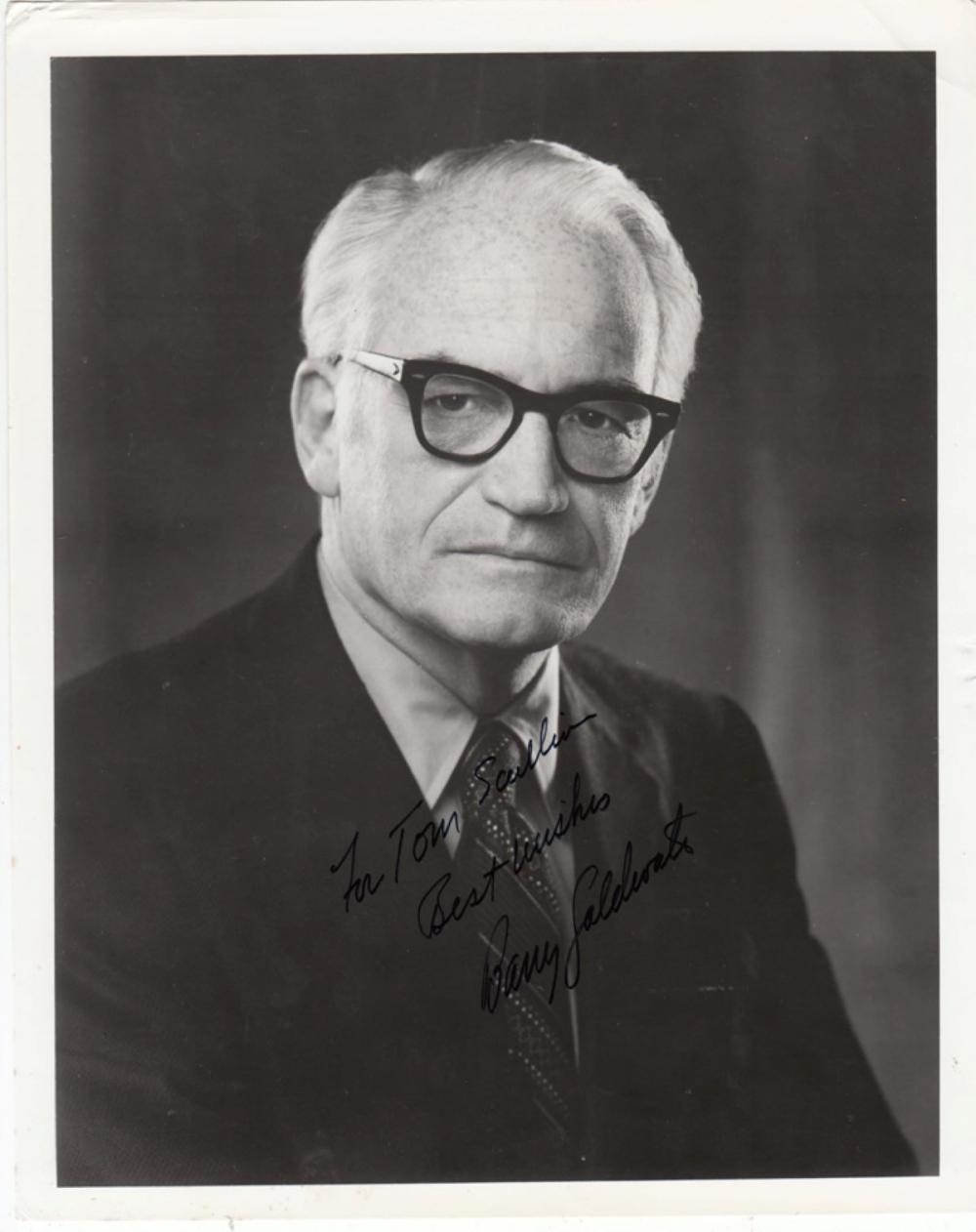 U.S.A. Barry Goldwater sign... image