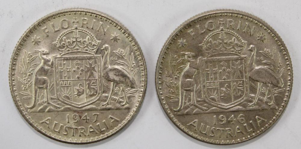 Australia 1946 & 1947 Flori... image