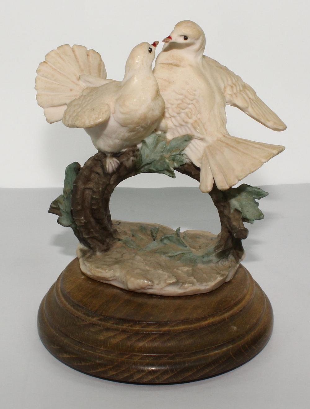 Figurine of two Doves atop ... image