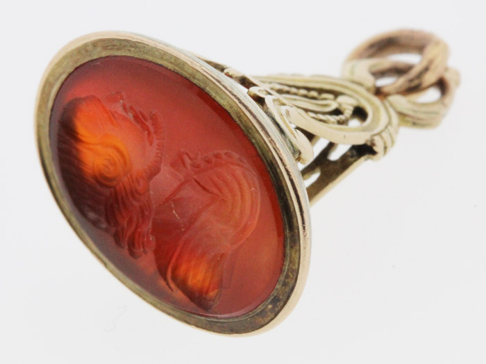 Carnelian Seal with a well ... image