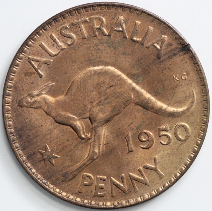 Australia 1950 (M) Penny, C... image