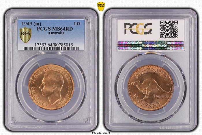 Australia 1949 Penny, PCGS ... image