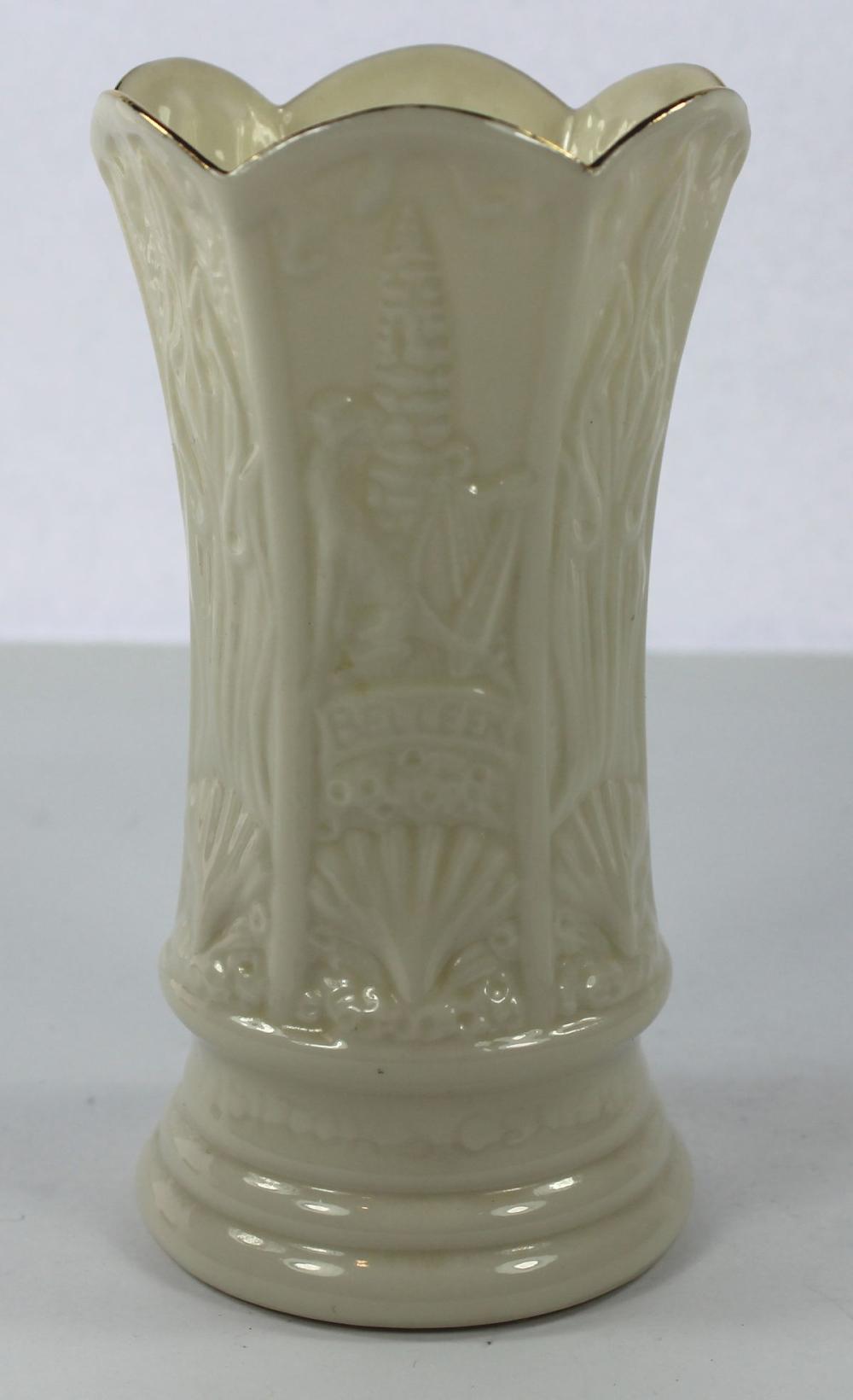 Vintage Belleek Vase image