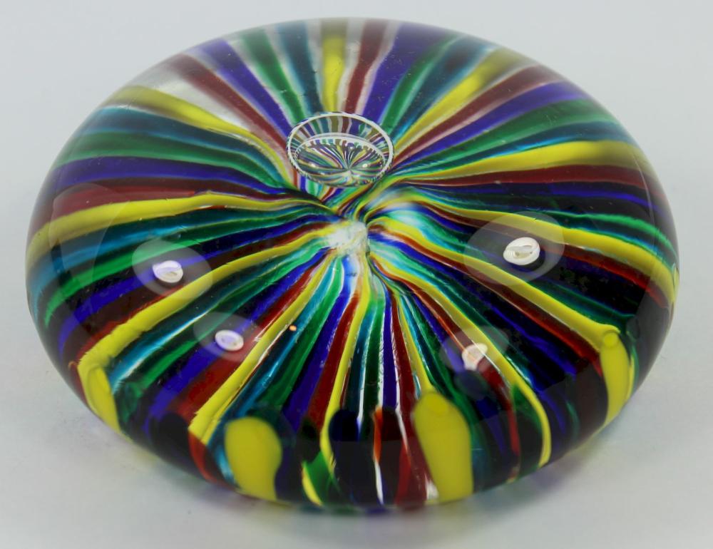 Flattened Round Glass Paper... image