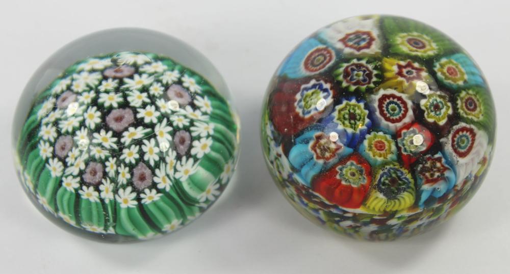 Murano Glass Paperweights (... image