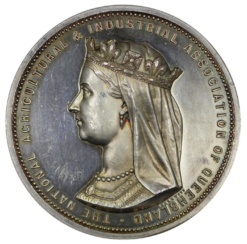 Australia 1894 Silver Prize... image