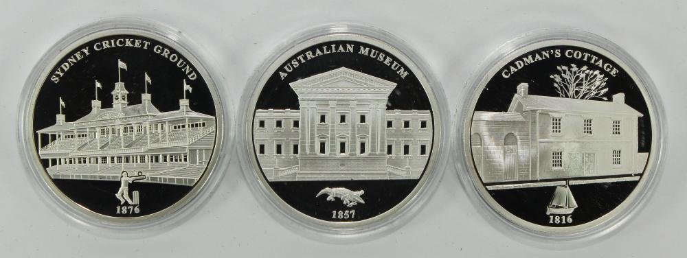 Australia Silverplate Medal... image