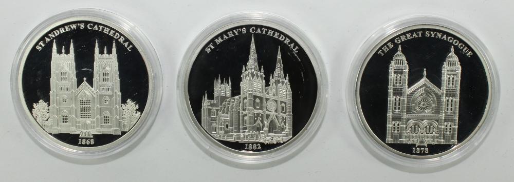 Australia Silverplate Medal... image