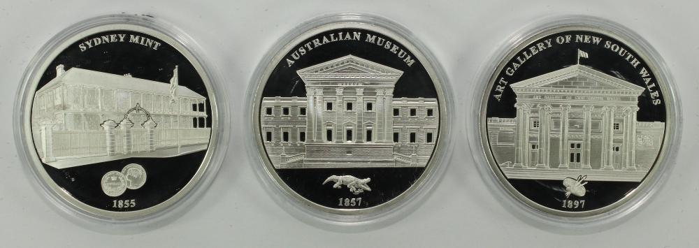 Australia Silverplate Medal... image