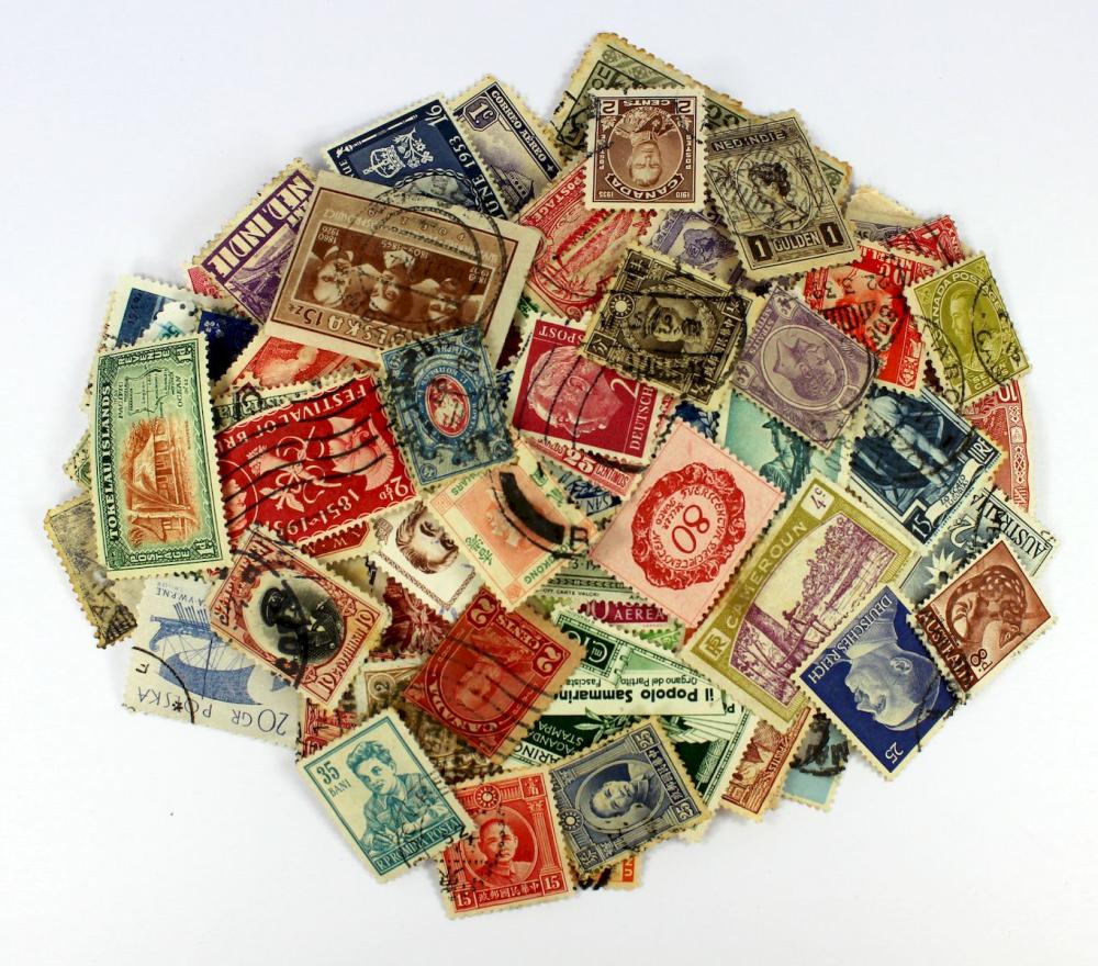 World Stamps Circa.Pre-1950... image