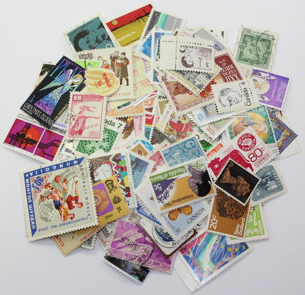 World Stamps Circa.Post-195... image