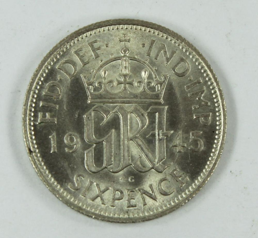 Great Britain 1945 Silver (... image