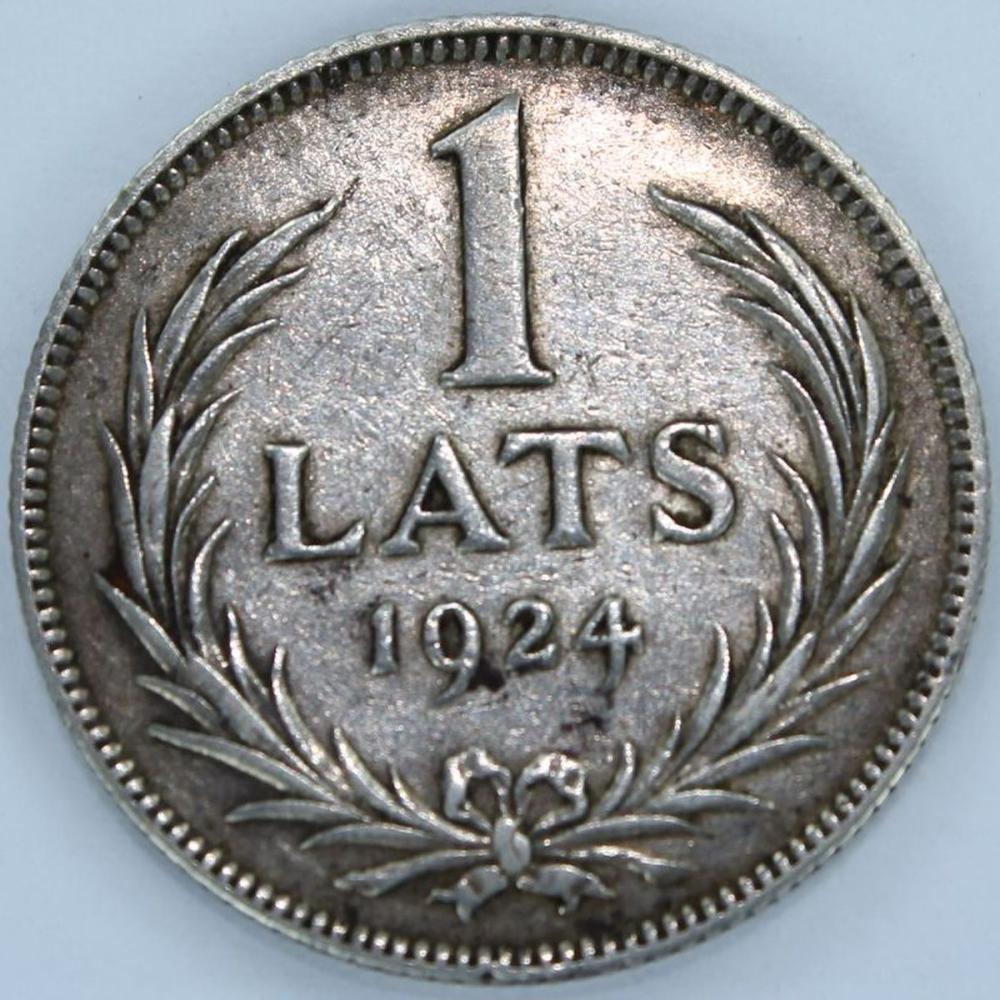 Latvia 1924 1 Lats about Ex... image