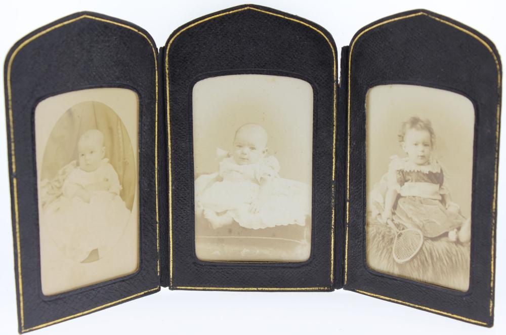 Vintage Baby photographs in... image